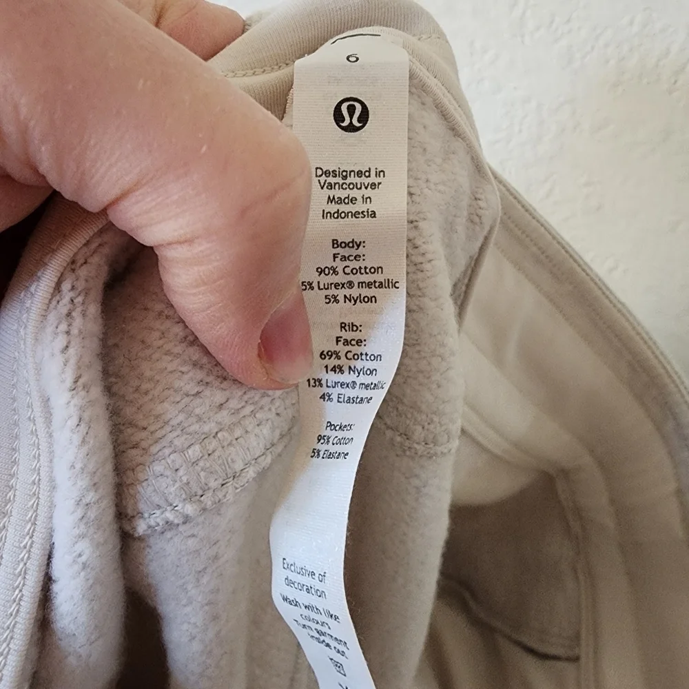 Lululemon Sparkle Scuba High-rise Jogger 6